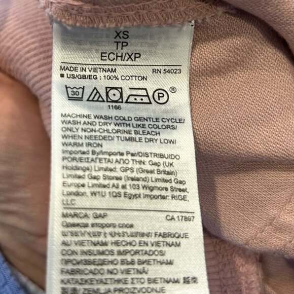 Gap Twill Utility Joggers Feather Pink - Picture 7 of 7